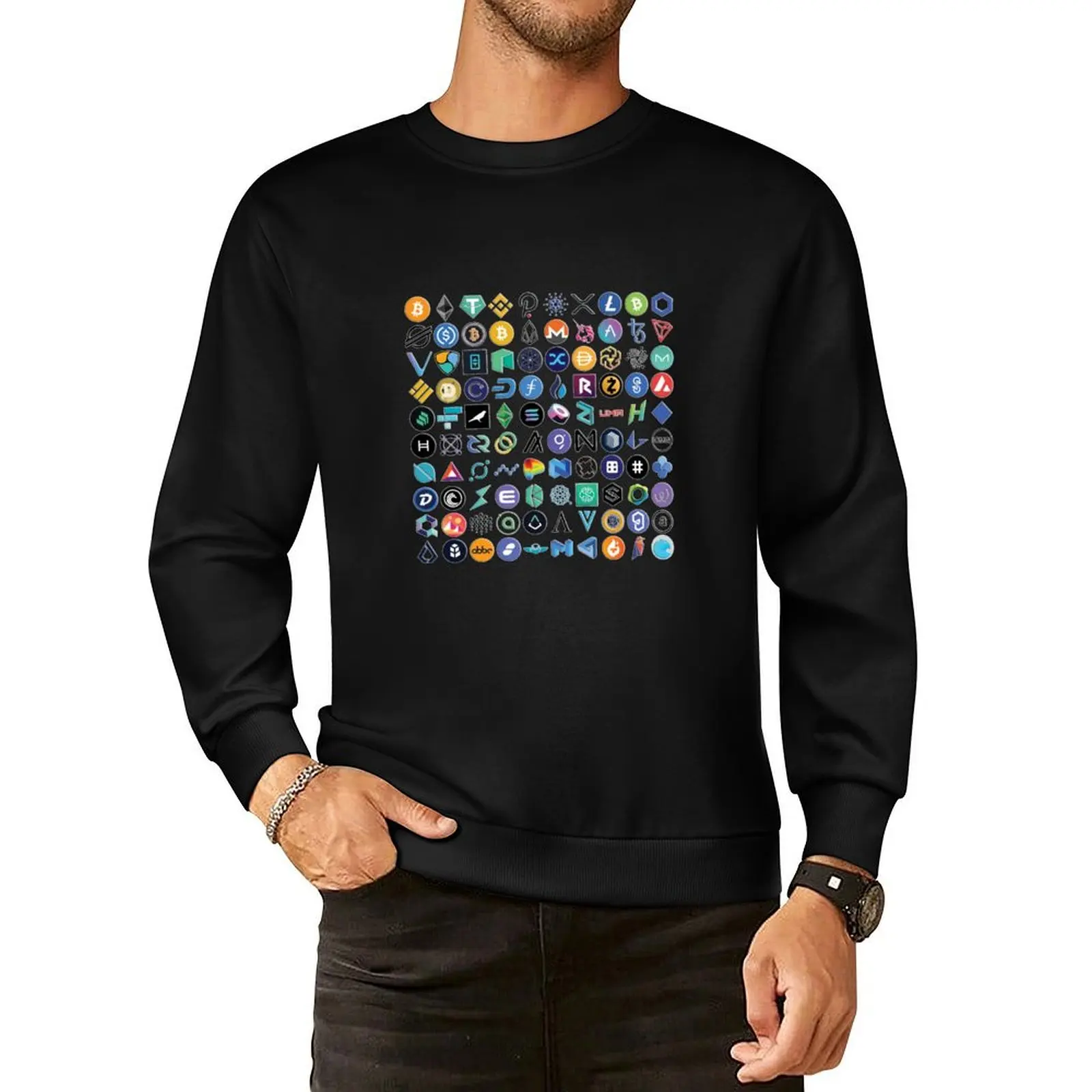 Crypto Logos 3D on Black Pullover Hoodie men clothing autumn jacket men sweatshirts men
Crypto Logos 3D on Black Pullover Hoodie men clothing autumn jacket men sweatshirts men