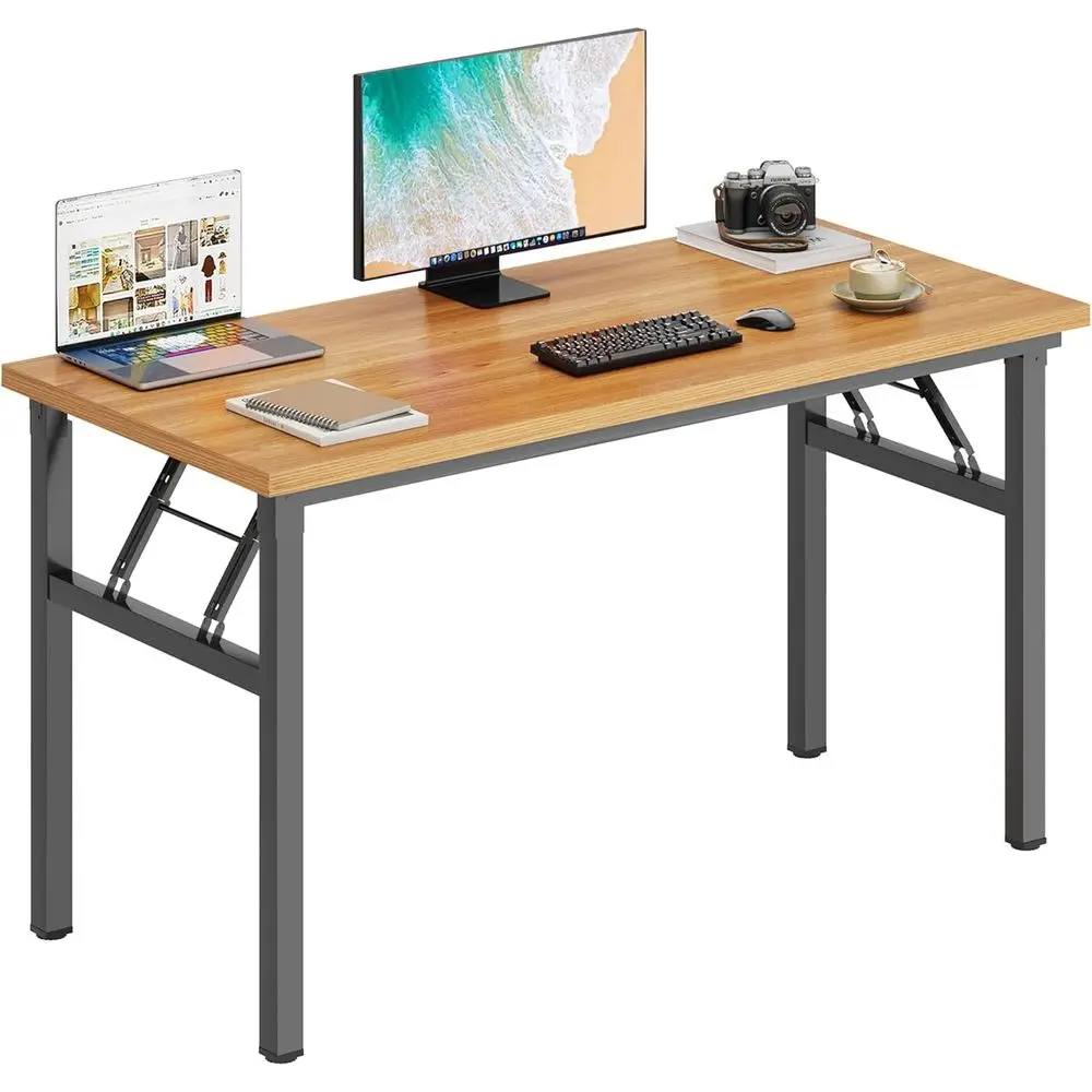 Складной стол 47 дюймов, компьютерный стол, портативный стол для занятий, конференц-стол, домашний офисный стол, полностью собранный, из тика, DND-ND5-120TB1
Складной стол 47 дюймов, компьютерный стол, портативный стол для занятий, конференц-стол, домашний офисный стол, полностью собранный, из тика, DND-ND5-120TB1