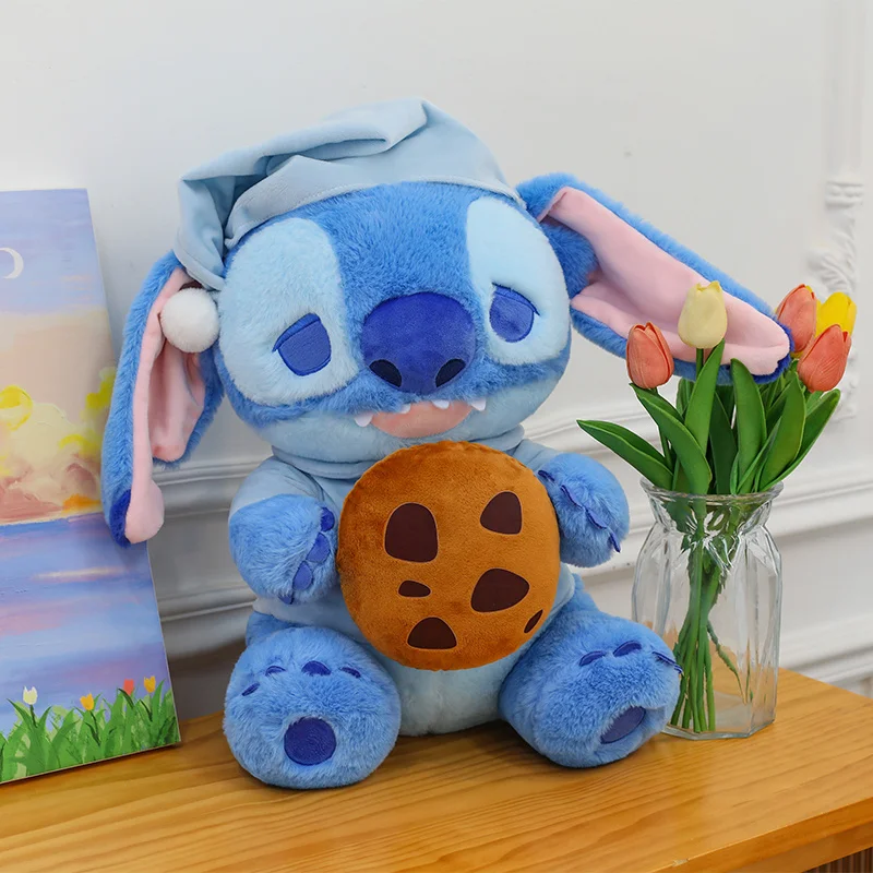 Holding Cookie Disney Stitch Plush Toy Cartoon Anime Stuffed Doll Bed Car Pillow Cushion Kawaii Room Decor Kids Xmas Gifts
Holding Cookie Disney Stitch Plush Toy Cartoon Anime Stuffed Doll Bed Car Pillow Cushion Kawaii Room Decor Kids Xmas Gifts