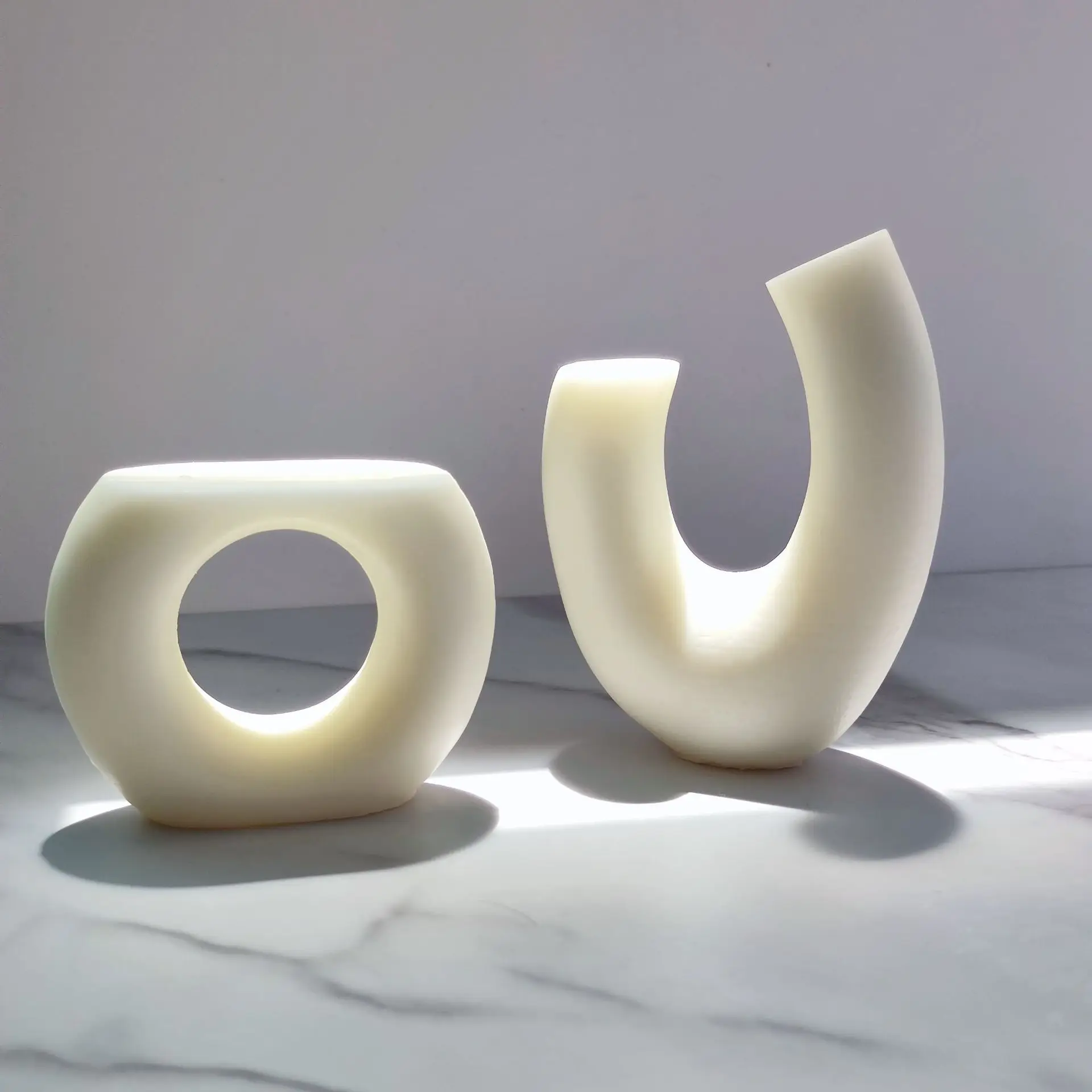 U Shaped Geometric Candle Silicone Mold Creative Geometric Round V Shape Gypsum Resin Soap Ice Cube Mold Home Art Decor DIY Gift 
U Shaped Geometric Candle Silicone Mold Creative Geometric Round V Shape Gypsum Resin Soap Ice Cube Mold Home Art Decor DIY Gift