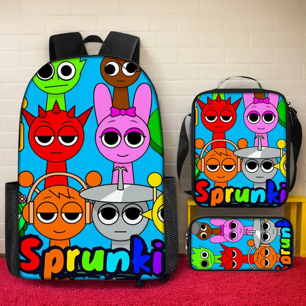 Детский школьный рюкзак 3 в 1, комплект Sprunki Bookbag-водостойкий дорожный рюкзак, повседневный рюкзак + сумка через плечо + пенал
Детский школьный рюкзак 3 в 1, комплект Sprunki Bookbag-водостойкий дорожный рюкзак, повседневный рюкзак + сумка через плечо + пенал