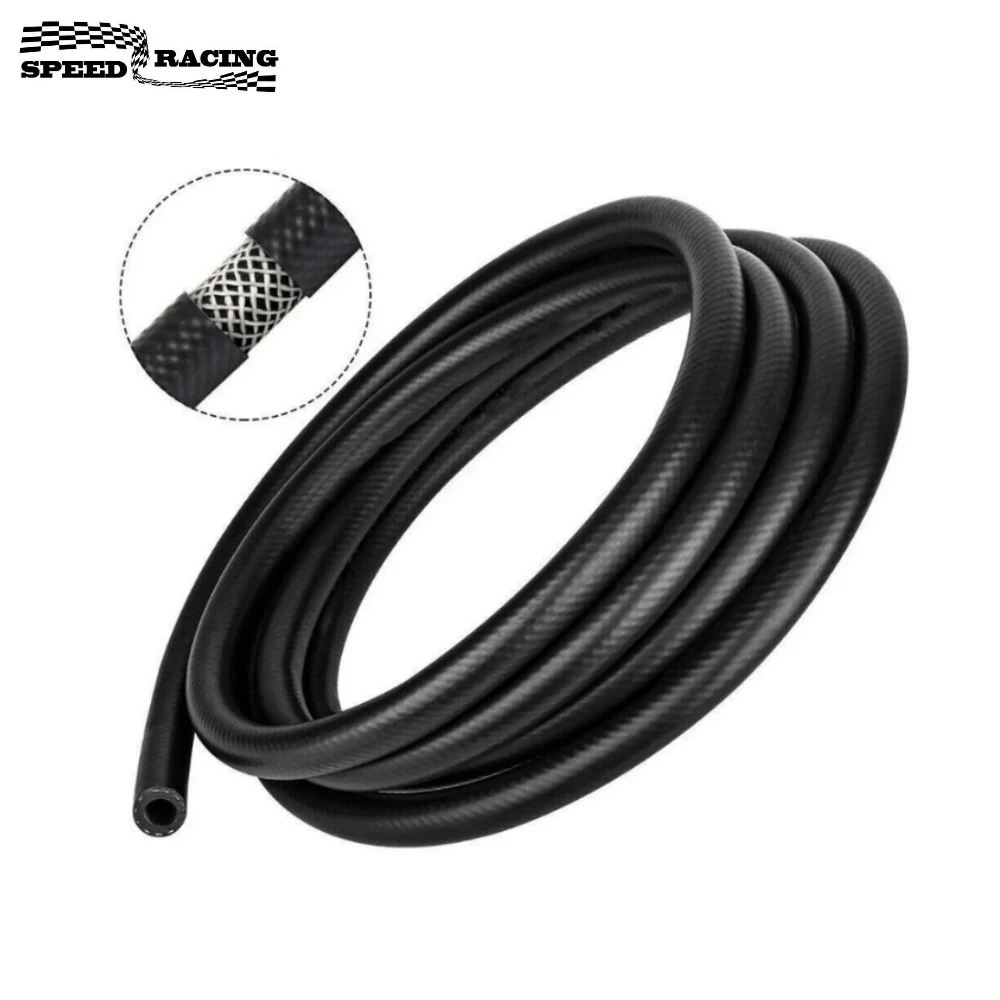 9.14M 1/4" Fuel Line Hose Gas Lines Rubber NBR Push on Hose for Gasoline Biodiesel Fuel PCV System Black
9.14M 1/4" Fuel Line Hose Gas Lines Rubber NBR Push on Hose for Gasoline Biodiesel Fuel PCV System Black