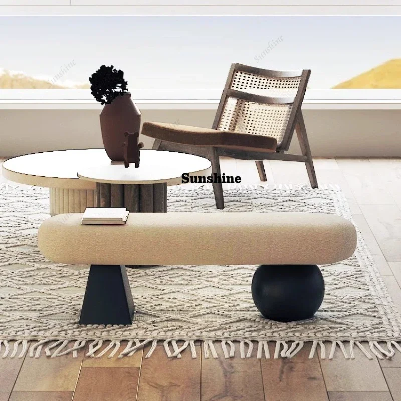 Nordic Solid Wood Entryway Bench - Multi-Functional Living Room Stool, Designer Bedside Ottoman with Storage for Home/Entryway
Nordic Solid Wood Entryway Bench - Multi-Functional Living Room Stool, Designer Bedside Ottoman with Storage for Home/Entryway