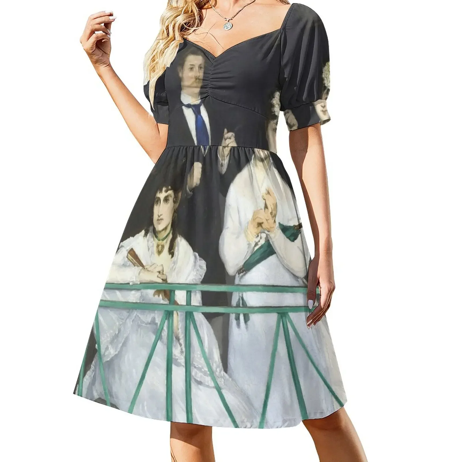 HD. The Balcony, by Edouard Manet. HIGH DEFINITION Short-Sleeved Dress dresses summer Long dresses
HD. The Balcony, by Edouard Manet. HIGH DEFINITION Short-Sleeved Dress dresses summer Long dresses