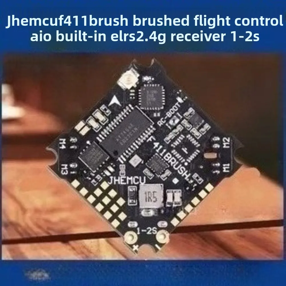 JHEMCU Jinhang F411 BRUSH AIO Brushed Flight Control with Built in ELRS 2.4G Receiver Crossover Aircraft
JHEMCU Jinhang F411 BRUSH AIO Brushed Flight Control with Built in ELRS 2.4G Receiver Crossover Aircraft