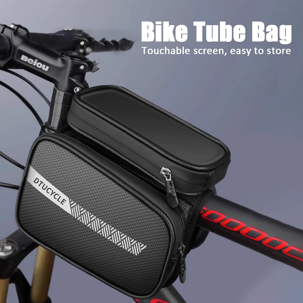 A Bicycle Bag with Good Waterproof Performance Sensitive Touch Screen Bicycle Bag Large Capacity Wear-resistant Bicycle Bag
A Bicycle Bag with Good Waterproof Performance Sensitive Touch Screen Bicycle Bag Large Capacity Wear-resistant Bicycle Bag
