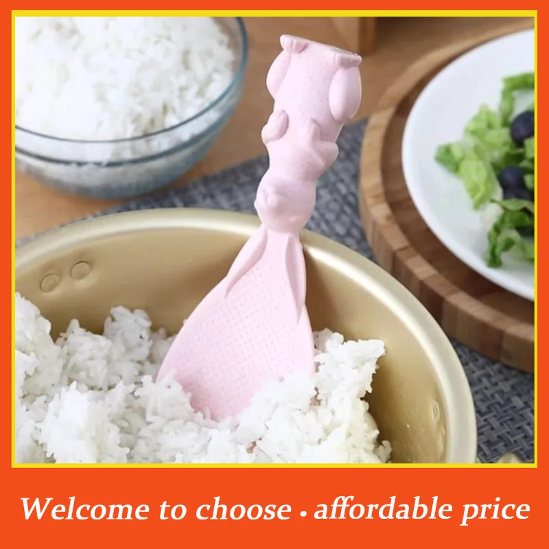 Straw Rabbit Spoon Can Stand Up Rabbit Rice Spatula Rice Cooker Creative Non-stick Rice Cartoon Rice Spoon Cooking Spoons Tools'
Straw Rabbit Spoon Can Stand Up Rabbit Rice Spatula Rice Cooker Creative Non-stick Rice Cartoon Rice Spoon Cooking Spoons Tools'