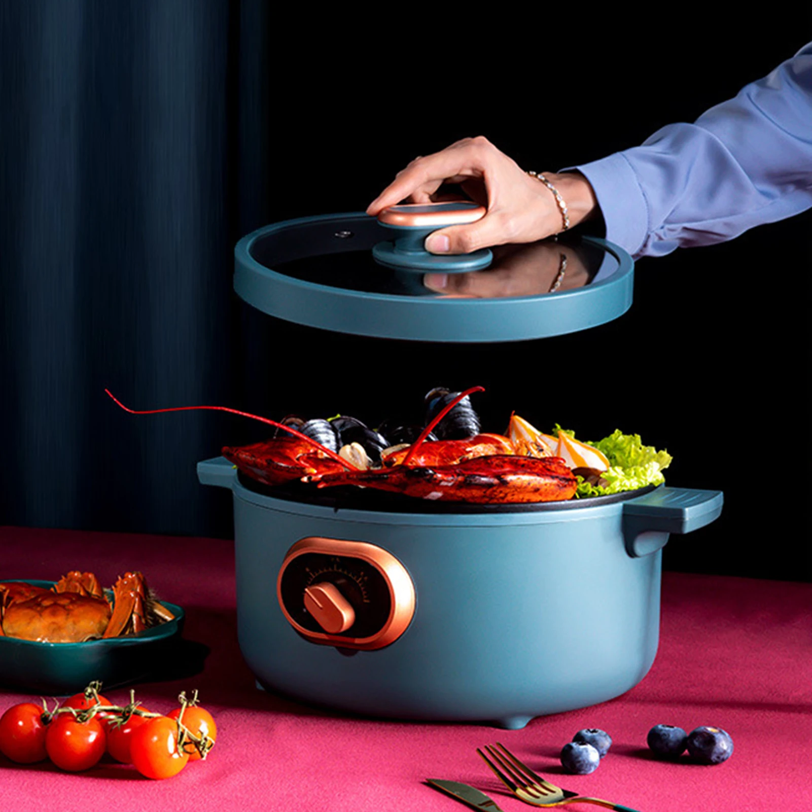 Electric Pot Multifunctional Household Fast Heating Electric Pot For Dormitory 220V Multifunctional Electric Cooker
Electric Pot Multifunctional Household Fast Heating Electric Pot For Dormitory 220V Multifunctional Electric Cooker