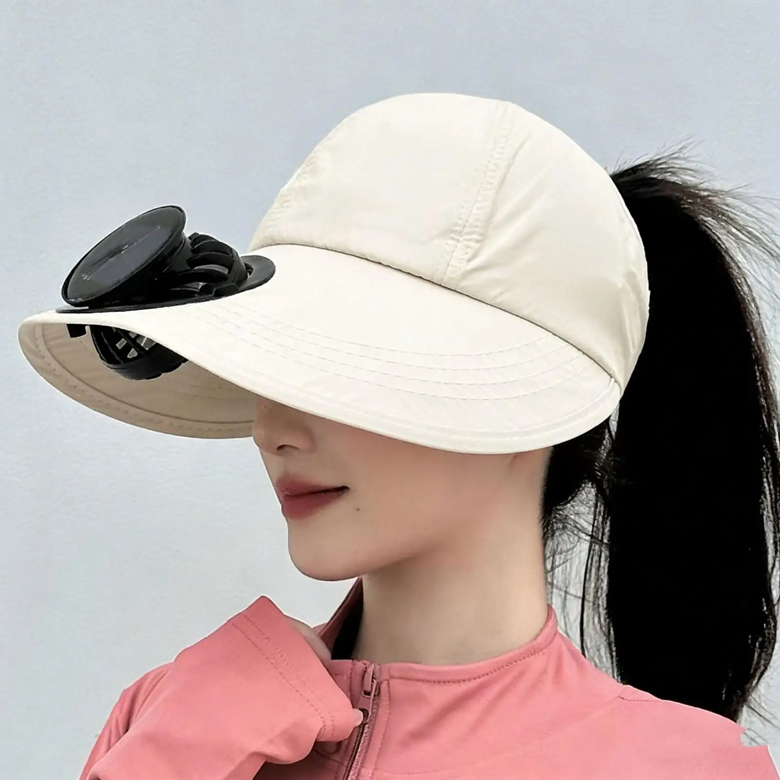 Sunproof Fan Hat 600mAh Rechargeable Personal Outdoor Gear Baseball Cap Solar Power Fan For Sports Fishing Beach Travel Vacation
Sunproof Fan Hat 600mAh Rechargeable Personal Outdoor Gear Baseball Cap Solar Power Fan For Sports Fishing Beach Travel Vacation
