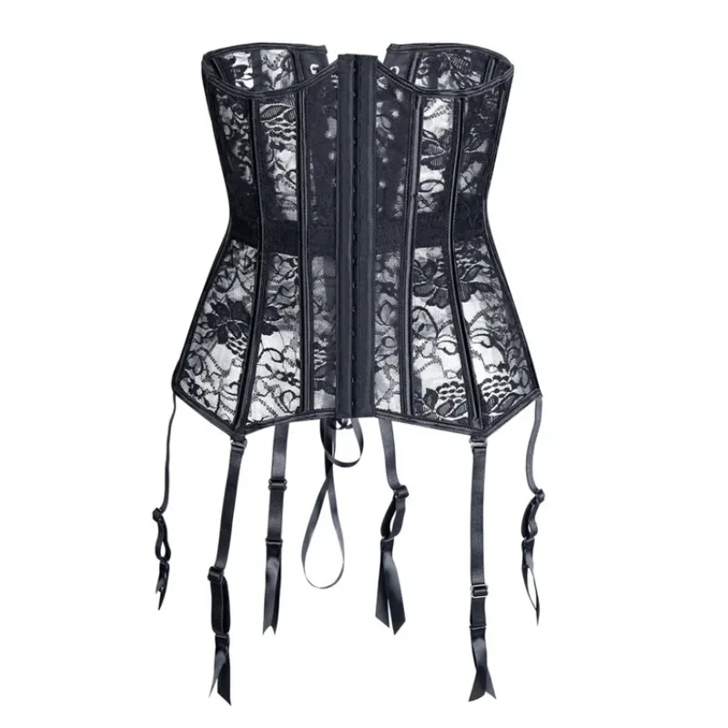 Underbust Corset Top With Suspenders Lingerie Sexy Women Waist Cincher Bustier Breathable Lace Shape Body Garter Belt Plus Size
Underbust Corset Top With Suspenders Lingerie Sexy Women Waist Cincher Bustier Breathable Lace Shape Body Garter Belt Plus Size
