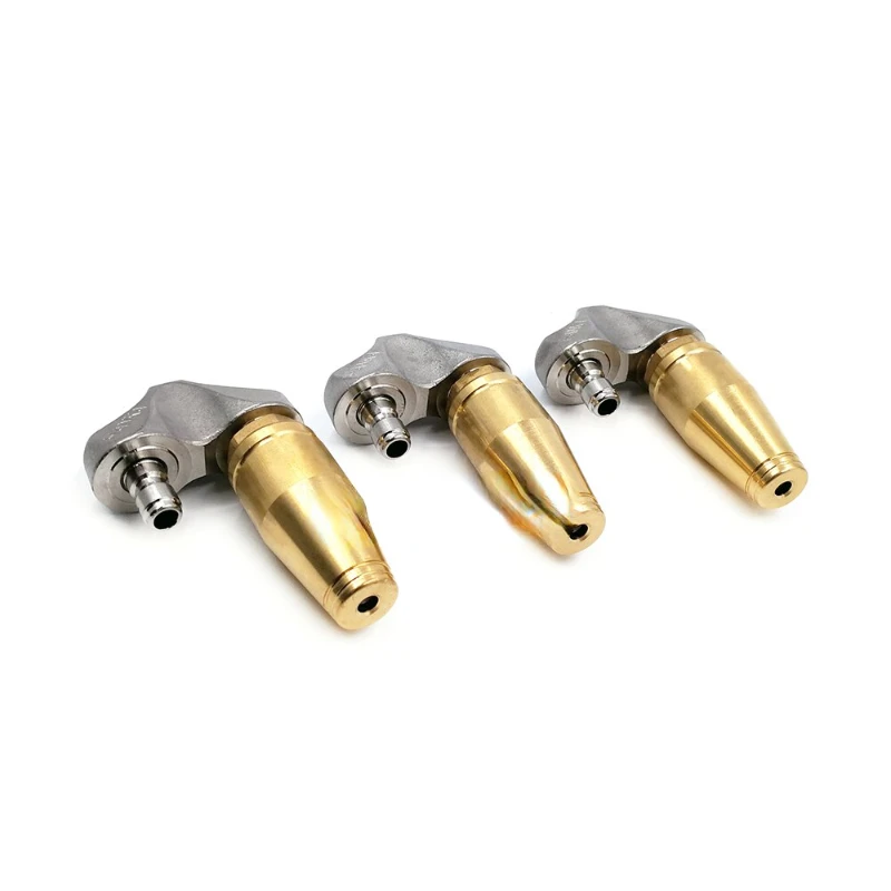 Jetter Nozzle Pipe Drain Cleaning Root Cutter, Sewer Cleaning Nozzle for Pipe Cleaning, 5000psi Sewer Cleaning Turbo Jet Nozzle
Jetter Nozzle Pipe Drain Cleaning Root Cutter, Sewer Cleaning Nozzle for Pipe Cleaning, 5000psi Sewer Cleaning Turbo Jet Nozzle