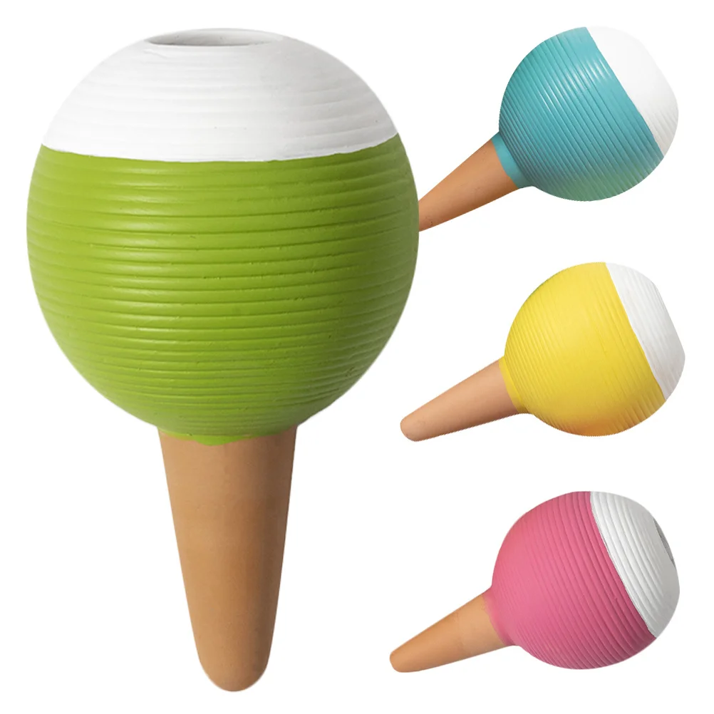 4Pcs Self Watering Spikes Plant Watering Globes Durable Automatic Planter Waterer Indoor Outdoor Garden Lawn Plant Waterer
4Pcs Self Watering Spikes Plant Watering Globes Durable Automatic Planter Waterer Indoor Outdoor Garden Lawn Plant Waterer