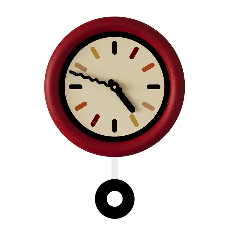 Dopamine hanging clock design sense high value home ultra-quiet non-punching nails
Dopamine hanging clock design sense high value home ultra-quiet non-punching nails