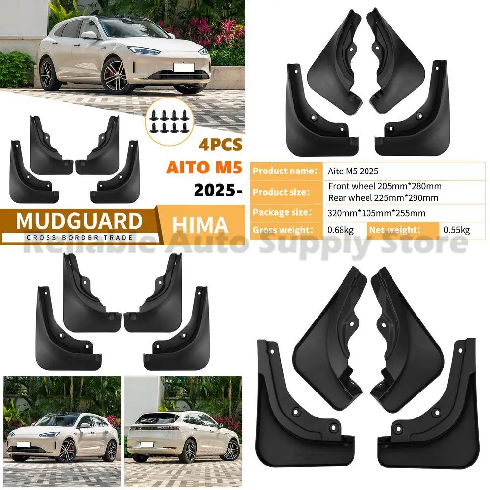 For Aito M5 2025 Mud Flaps Rubber Fender Liner Car Accessories Drop Shipping Best Quality Fast Delivery Reliable Performance
For Aito M5 2025 Mud Flaps Rubber Fender Liner Car Accessories Drop Shipping Best Quality Fast Delivery Reliable Performance