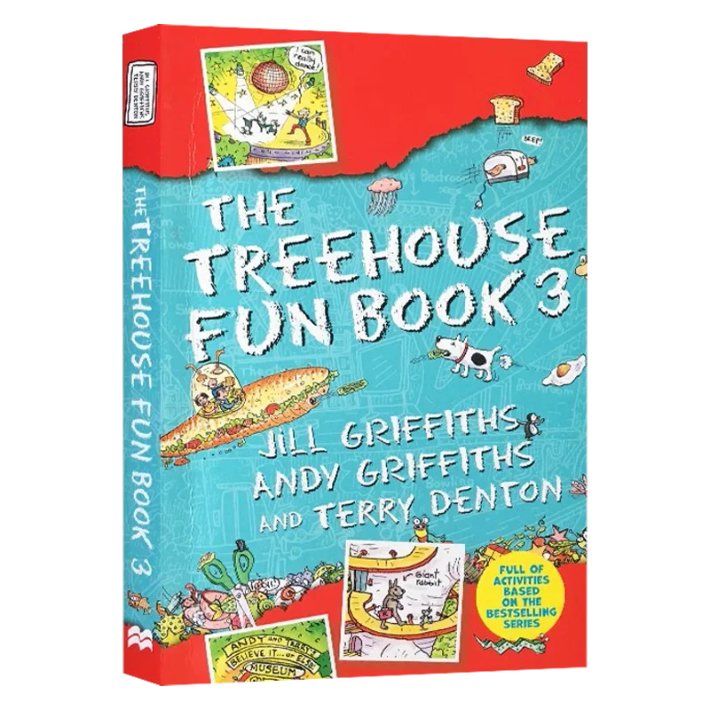 Веселая книга Treehouse 3, книги на английском языке для детей 6, 7, 8, 9, комикс с рисунком манги 9781509885305
Веселая книга Treehouse 3, книги на английском языке для детей 6, 7, 8, 9, комикс с рисунком манги 9781509885305