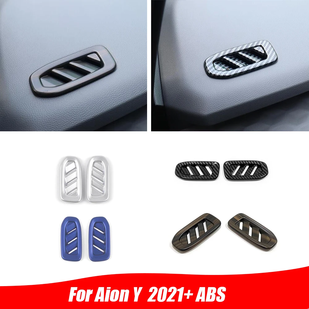 For Aion Y 2021 2022 2023 ABS Silver carbon Blue wood Car front Small air outlet sticker Decoration Cover trim Accessories
For Aion Y 2021 2022 2023 ABS Silver carbon Blue wood Car front Small air outlet sticker Decoration Cover trim Accessories