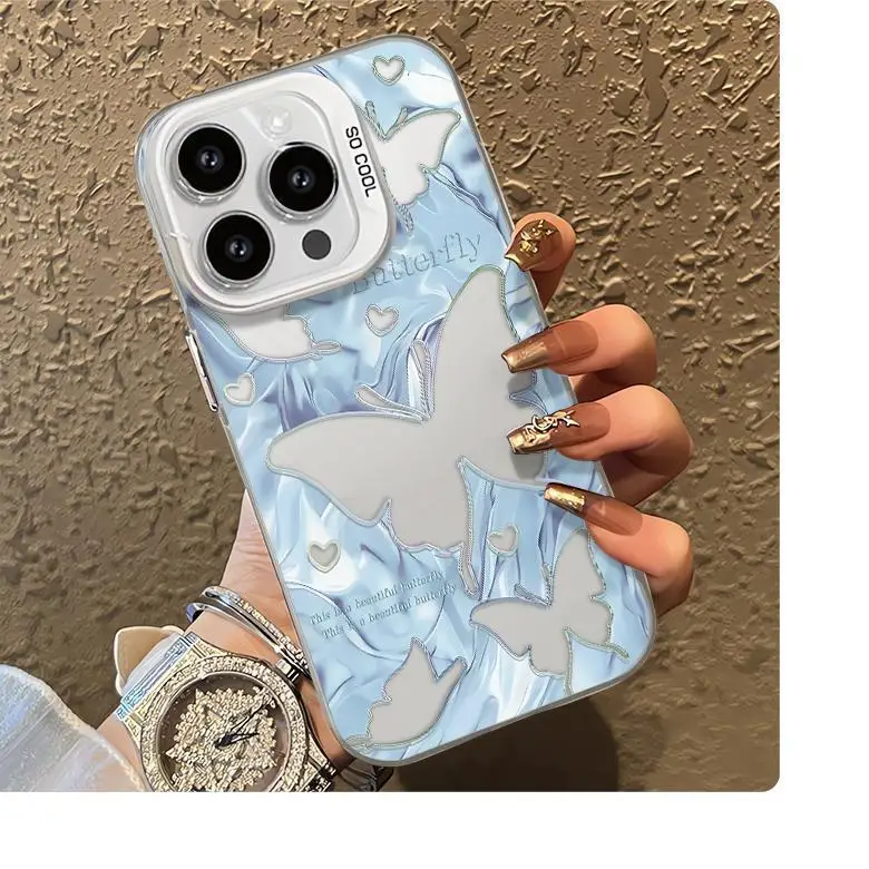 Korean Case for iPhone 17 Air 16 Pro Max 15 14 13 Plus 12 11 Matte Bumper Camera Protection Anti-Shock for Male Female Butterfly
Korean Case for iPhone 17 Air 16 Pro Max 15 14 13 Plus 12 11 Matte Bumper Camera Protection Anti-Shock for Male Female Butterfly