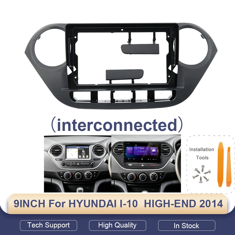 For HYUNDAI 2014 I-10 9INCH HIGH-END Car Radio Android Stereo audio screen multimedia video player navigation Harness frame
For HYUNDAI 2014 I-10 9INCH HIGH-END Car Radio Android Stereo audio screen multimedia video player navigation Harness frame