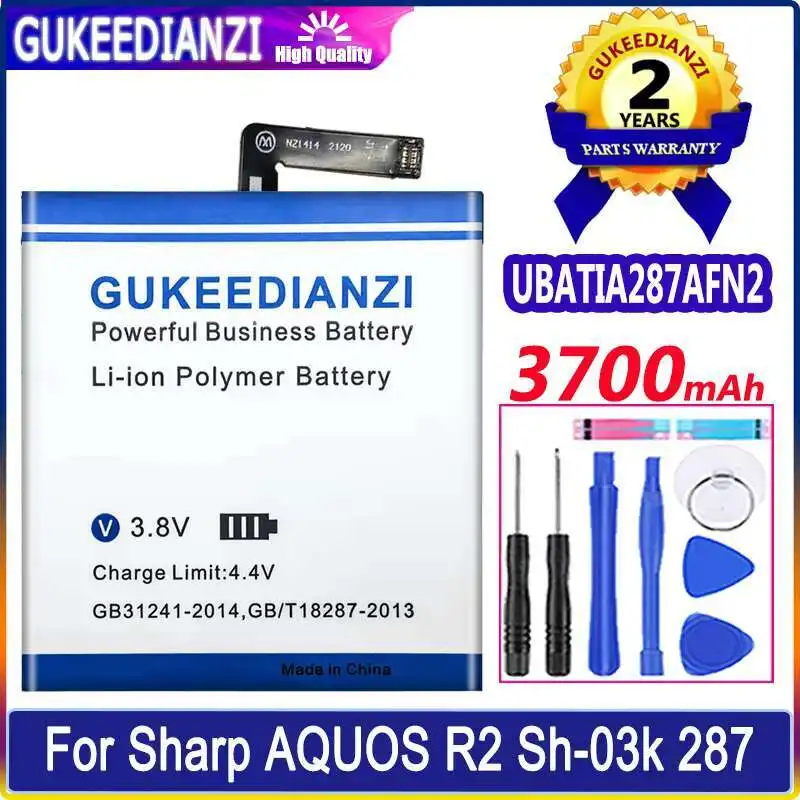 Environmentally Friendly For Sharp Aquos R2 SH-03k 287 UBATIA287AFN2 3700mAh Lightweight Mobile Phone Battery
Environmentally Friendly For Sharp Aquos R2 SH-03k 287 UBATIA287AFN2 3700mAh Lightweight Mobile Phone Battery