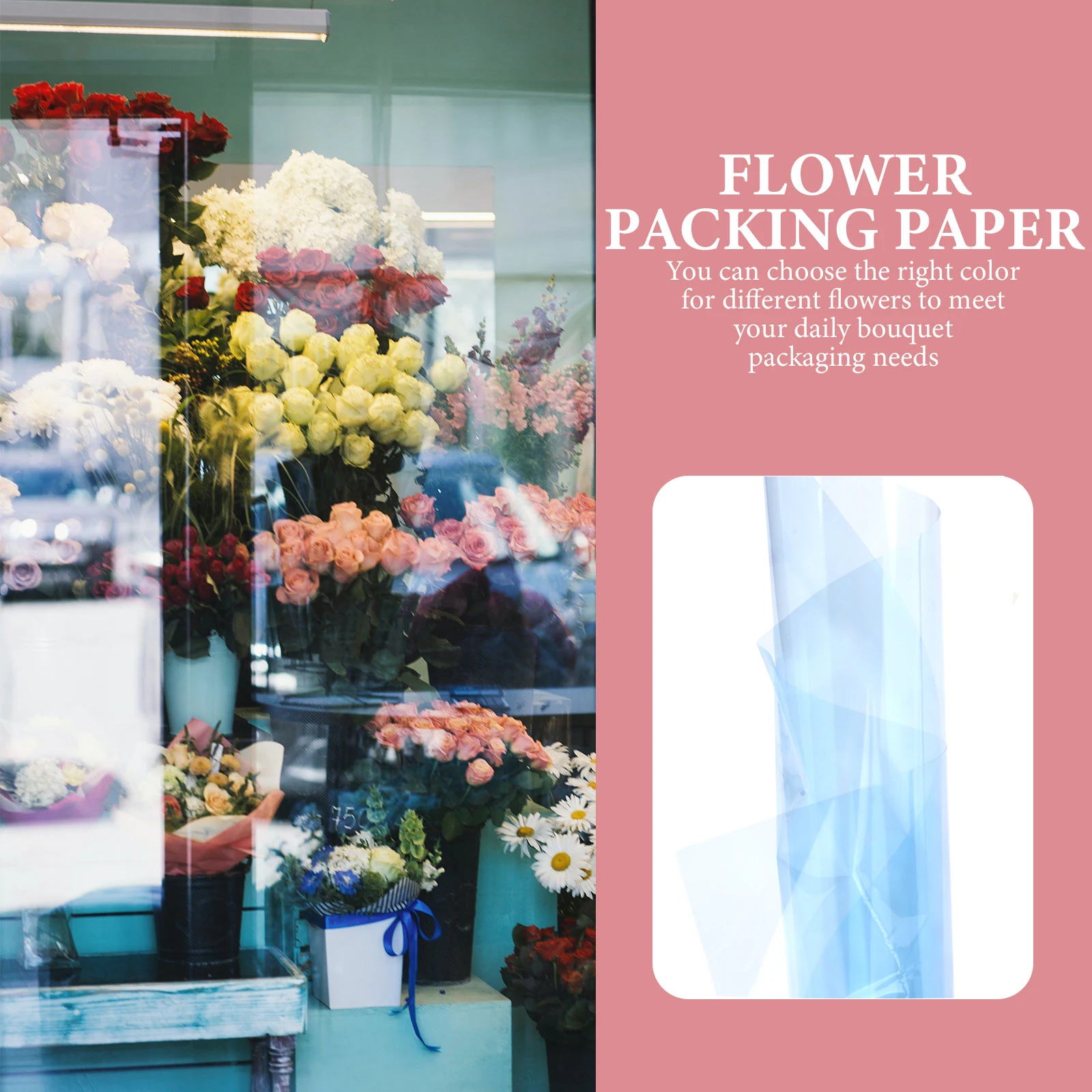 15 Sheets OPP Bouquet Wrapping Paper Large Size Cellophane Gift Packing Decorative Basket Birthday Present DIY Flowers
15 Sheets OPP Bouquet Wrapping Paper Large Size Cellophane Gift Packing Decorative Basket Birthday Present DIY Flowers