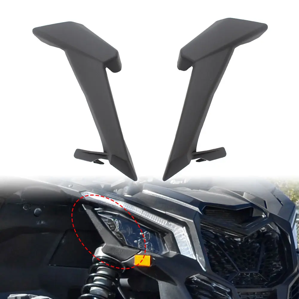 1Pair Headlight Covers Trim ABS Plastic Black Car Accessories Fit For Can-am Maverick X3 Max Turbo R XDS 2017 - 2023
1Pair Headlight Covers Trim ABS Plastic Black Car Accessories Fit For Can-am Maverick X3 Max Turbo R XDS 2017 - 2023
