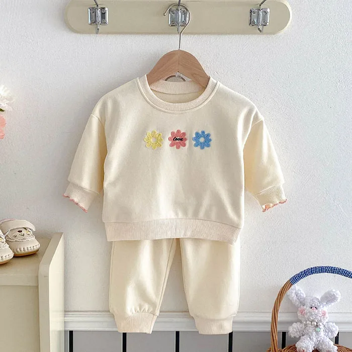 2025 New Spring Toddler Baby Girl Clothes Suit Long Sleeved Cotton T-shirt+Pants Infant Baby Clothing Set
2025 New Spring Toddler Baby Girl Clothes Suit Long Sleeved Cotton T-shirt+Pants Infant Baby Clothing Set