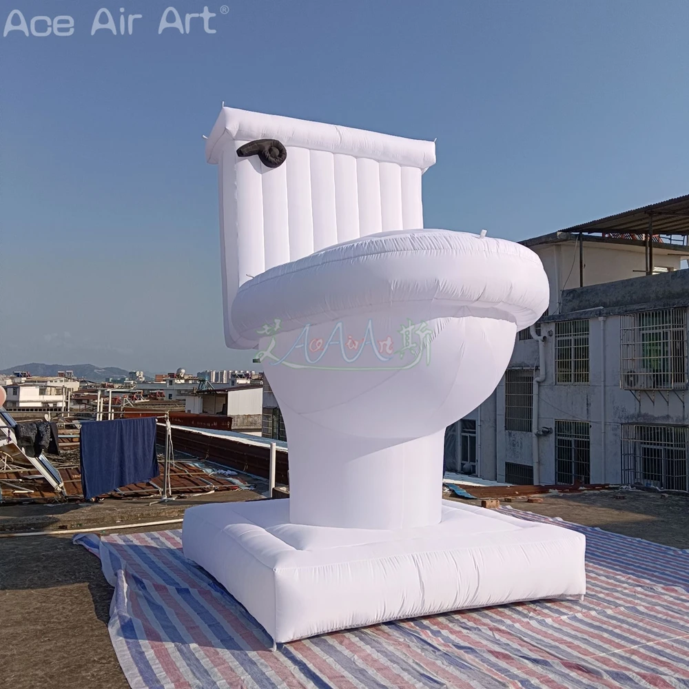4mH New Design Giant Inflatable Toilet Inflatable Toilet Balloon For Advertising
4mH New Design Giant Inflatable Toilet Inflatable Toilet Balloon For Advertising
