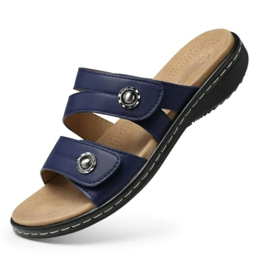 SHIBEVER Flat Sandals Women Dressy: Non Slip, Arch Support, Orthopedic, Plantar Fasciitis Comfortable Walking Sandal
SHIBEVER Flat Sandals Women Dressy: Non Slip, Arch Support, Orthopedic, Plantar Fasciitis Comfortable Walking Sandal