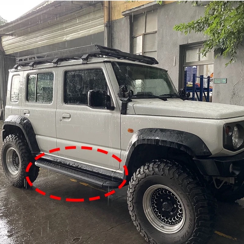 Suitable for 18-25 Jimny JB74 Off-Road Modification Parts Anti-Collision Running Boards Full Panel Side Bars 2-Door
Suitable for 18-25 Jimny JB74 Off-Road Modification Parts Anti-Collision Running Boards Full Panel Side Bars 2-Door