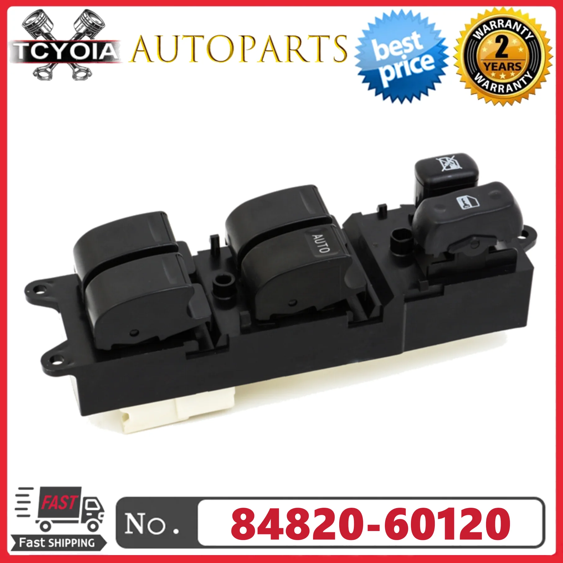 RHD Electric Window Master Switch 84820-60120 8482060120 For 1998-2002 Toyota Land Cruiser 100
RHD Electric Window Master Switch 84820-60120 8482060120 For 1998-2002 Toyota Land Cruiser 100