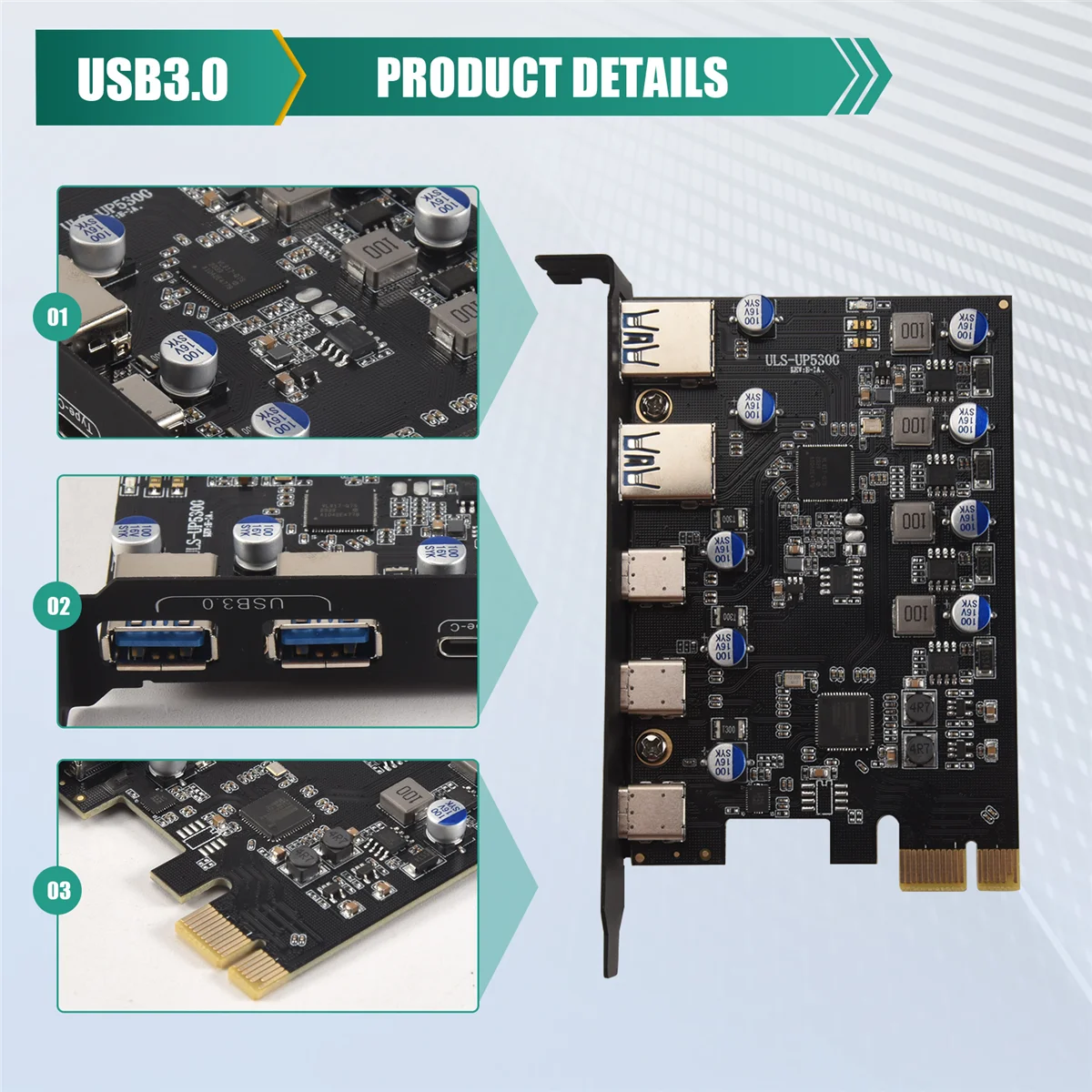 2025ГОРЯЧИЙ! !Клата расширения PCIe на 5 портов (3X USB C, 2X USB 3.0-A) Карта расширения PCI Express для Windows 10/8/7 и MAC OS 10.8.2
2025ГОРЯЧИЙ! !Клата расширения PCIe на 5 портов (3X USB C, 2X USB 3.0-A) Карта расширения PCI Express для Windows 10/8/7 и MAC OS 10.8.2