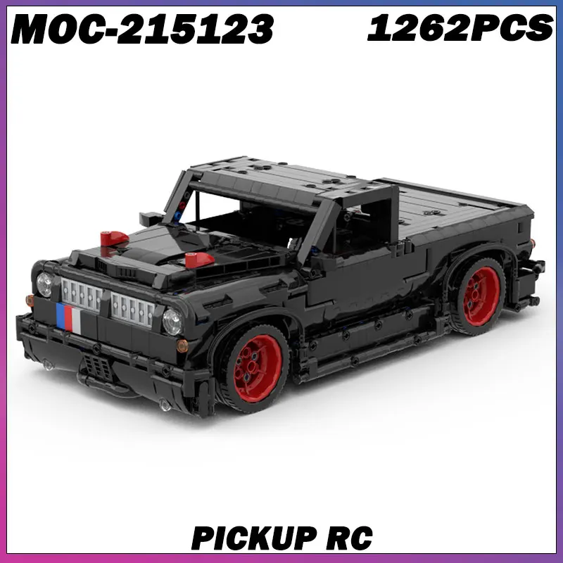 1262 шт. MOC- 215123 Пикап RC Грузовик Строительный блок Модель сращенная электрическая игрушка-головоломка Детский подарок
1262 шт. MOC- 215123 Пикап RC Грузовик Строительный блок Модель сращенная электрическая игрушка-головоломка Детский подарок