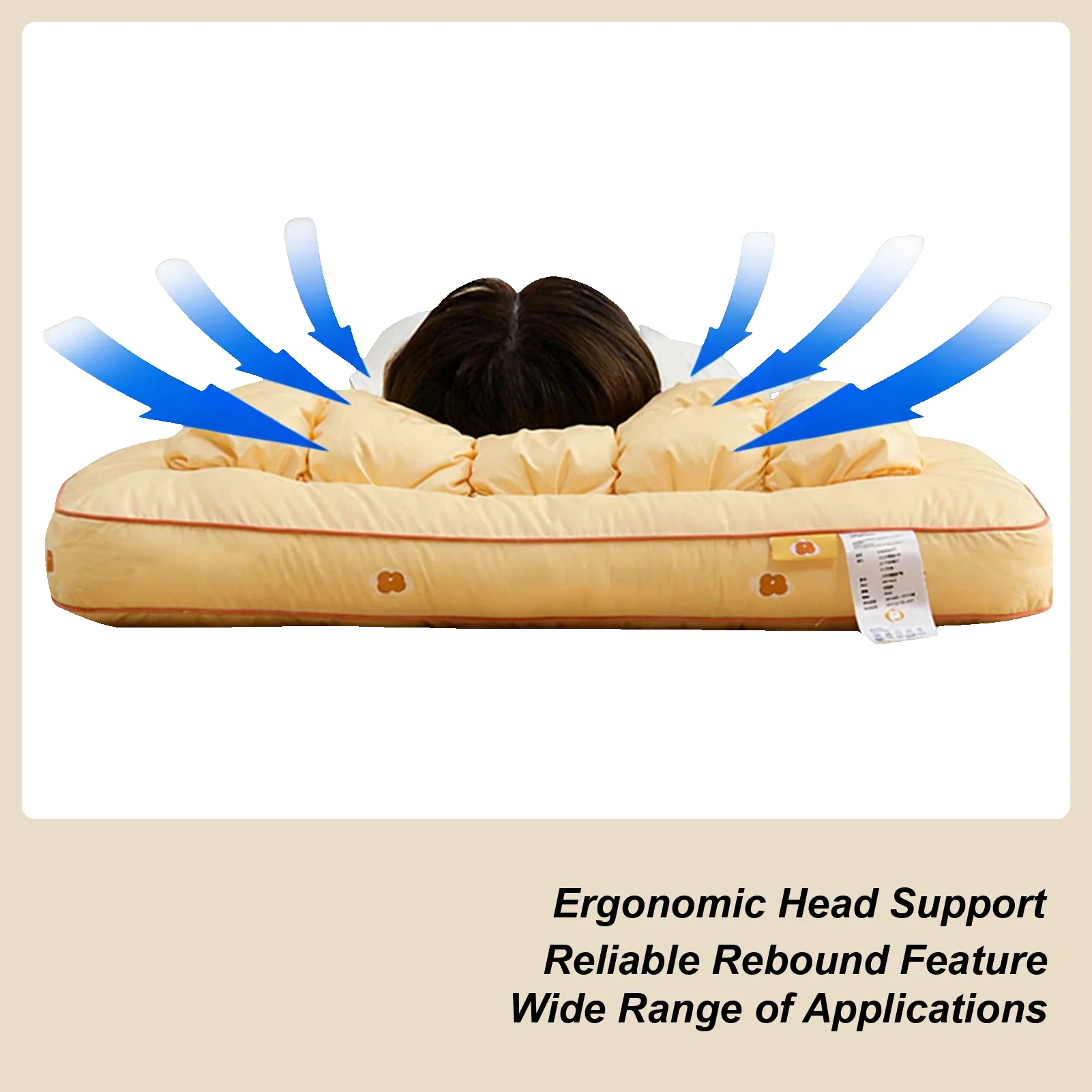Pillows For Sleeping Ergonomic Down Filling Bed Neck Support Pillow For Home Apartment School Dormitory Bedroom Nursery
Pillows For Sleeping Ergonomic Down Filling Bed Neck Support Pillow For Home Apartment School Dormitory Bedroom Nursery