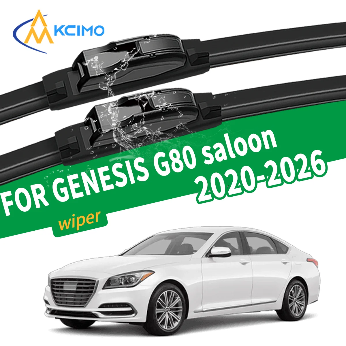 Premium Silent Wiper Blades For GENESIS G80 2020-2026 Front Windshield Wiper Auto Replacement Parts High Quality Natural Rubber
Premium Silent Wiper Blades For GENESIS G80 2020-2026 Front Windshield Wiper Auto Replacement Parts High Quality Natural Rubber