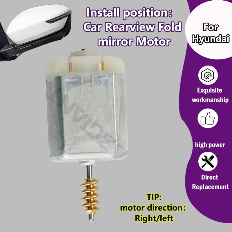 AZGIANT For Hyundai i30/i10/ix35/ix45/Santa Fe XL Car electric adjustment Exterior Folding Mirror Motor carbon brush accessories
AZGIANT For Hyundai i30/i10/ix35/ix45/Santa Fe XL Car electric adjustment Exterior Folding Mirror Motor carbon brush accessories