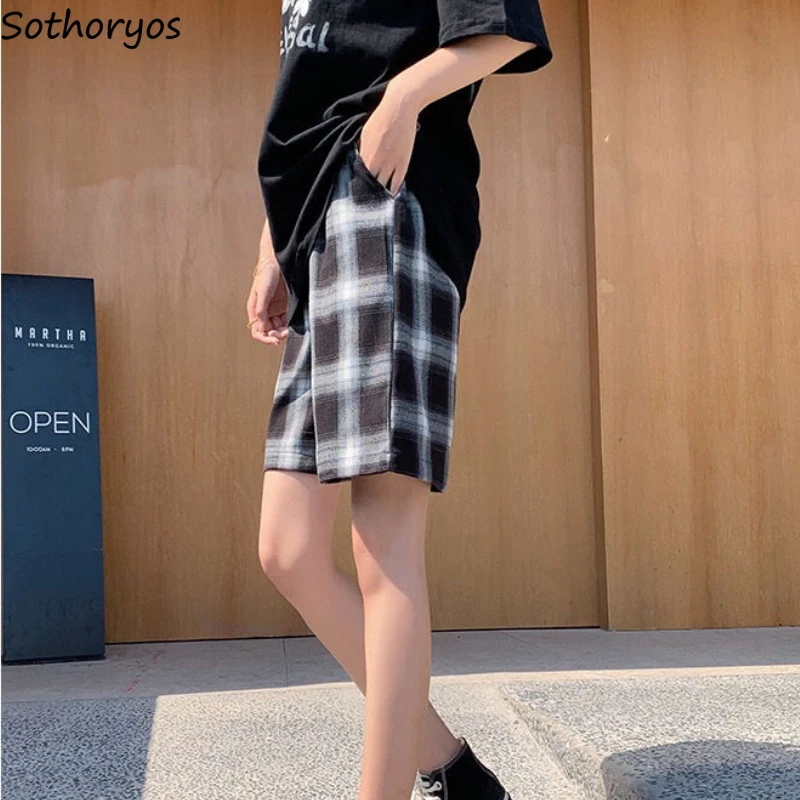 Женские штаны для сна, свободные широкие штанины, большие размеры M-4XL, клетчатая одежда до колена, шорты для сна, повседневная домашняя одежда, женская верхняя одежда, тонкая 
Женские штаны для сна, свободные широкие штанины, большие размеры M-4XL, клетчатая одежда до колена, шорты для сна, повседневная домашняя одежда, женская верхняя одежда, тонкая