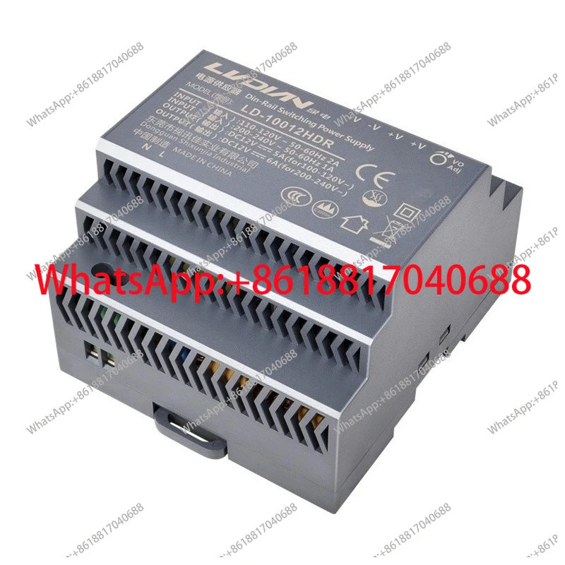 Рельсовый блок питания LD-10012/10024/10048HDR
Рельсовый блок питания LD-10012/10024/10048HDR