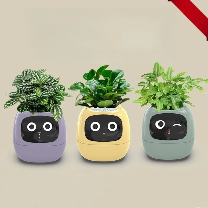 Endless Fun Over 49 Rich Expressions 7 Smart Sensors AI Chips Make Raising Plants Flowerpots Versatile Smart Pet Planter
Endless Fun Over 49 Rich Expressions 7 Smart Sensors AI Chips Make Raising Plants Flowerpots Versatile Smart Pet Planter