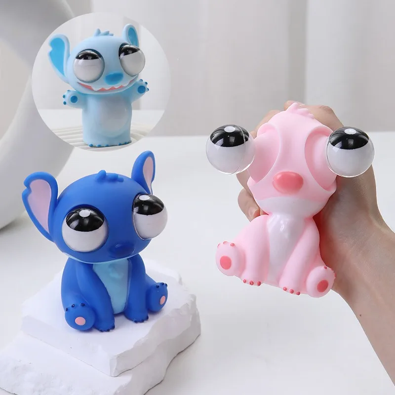 Disney Stitch Blue Pink Purple Back Pressure Can Pinch Out The Eyes Cartoon Doll Funny Novelty Toy Adult Children Birthday Gifts
Disney Stitch Blue Pink Purple Back Pressure Can Pinch Out The Eyes Cartoon Doll Funny Novelty Toy Adult Children Birthday Gifts