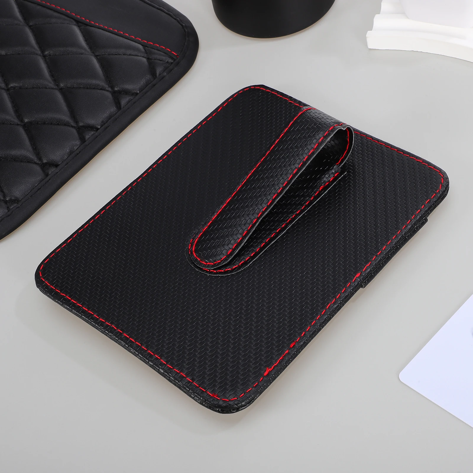 Visor ganizer ID Storage Folder Card Holder Sunglasses Documents Truck Accessories Visor Clip Large Capacity PU Material
Visor ganizer ID Storage Folder Card Holder Sunglasses Documents Truck Accessories Visor Clip Large Capacity PU Material
