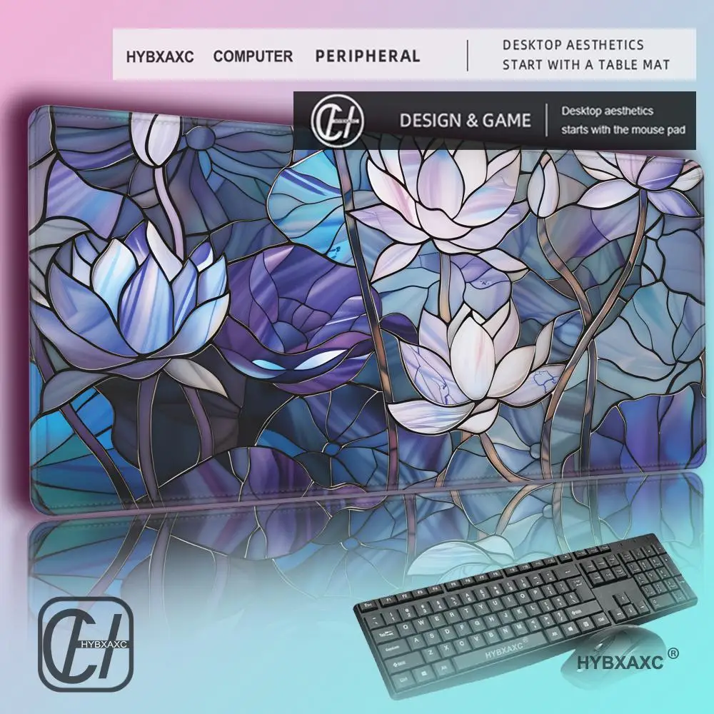 HYBXAXC Stained Glass Lotus Print Mousepad, Gaming Mousepad, Large Mousepad, Round Mousepad, Keyboard Mouse Mat, Desk Pad
HYBXAXC Stained Glass Lotus Print Mousepad, Gaming Mousepad, Large Mousepad, Round Mousepad, Keyboard Mouse Mat, Desk Pad