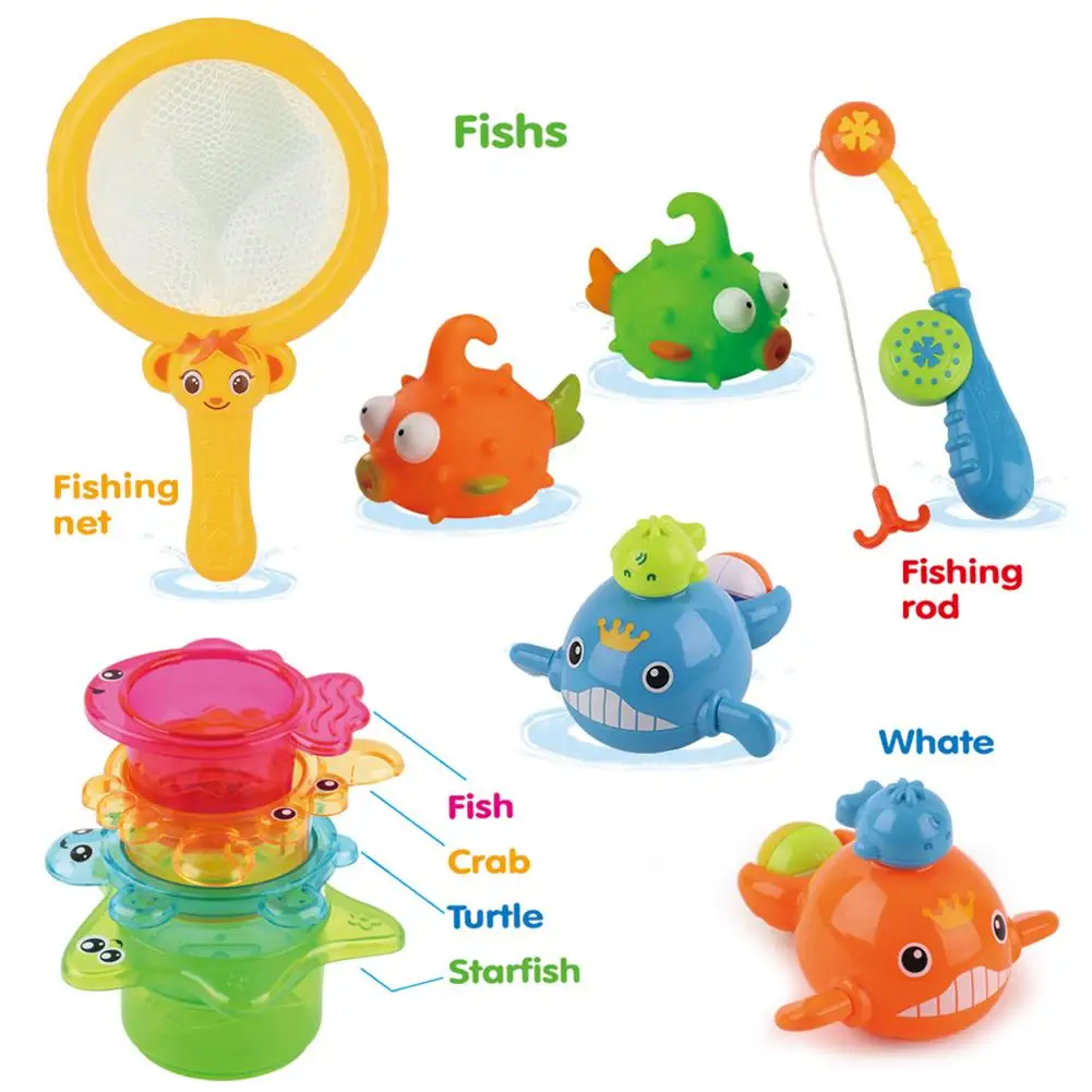 8pcs/12pcs Bath Toys Fishing Games For Baby Cute Wind-up Animal Bathtub Toys For Boys Girls Birthday Gifts
8pcs/12pcs Bath Toys Fishing Games For Baby Cute Wind-up Animal Bathtub Toys For Boys Girls Birthday Gifts