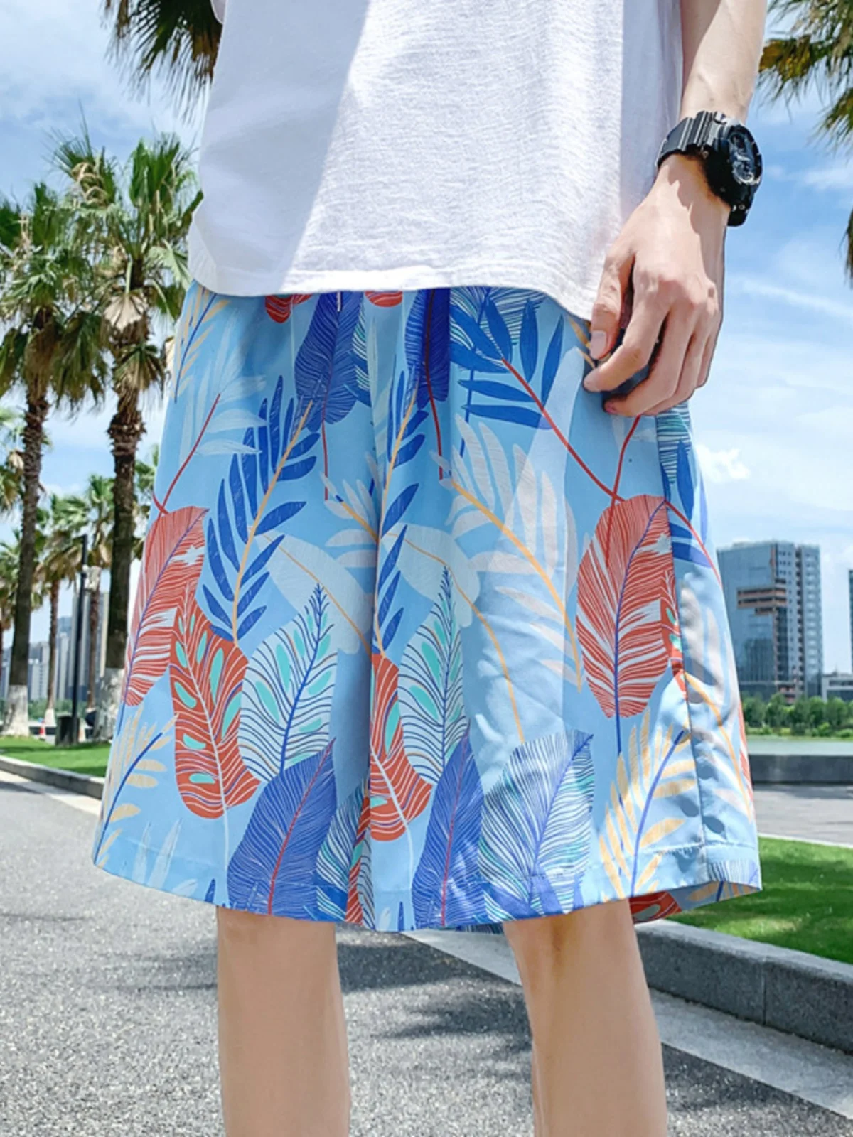 Мужские шорты Hawaii Beach: летние, тонкие, быстросохнущие, из ледяного шелка, свободного кроя, с цветочным принтом, модные, для отдыха
Мужские шорты Hawaii Beach: летние, тонкие, быстросохнущие, из ледяного шелка, свободного кроя, с цветочным принтом, модные, для отдыха