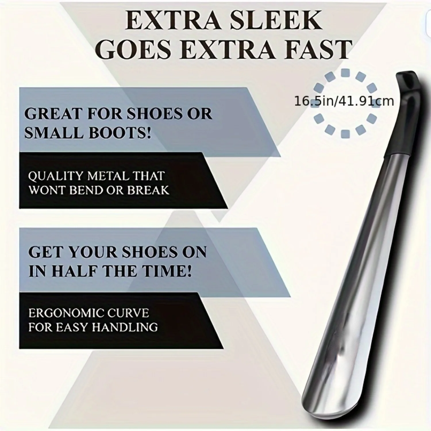 Stainless Steel Shoe Horn - 16.5 Long Handle for Seniors Dx rs Lmuu bearing pulley Xx mm Te cal ceramic Z F
Stainless Steel Shoe Horn - 16.5 Long Handle for Seniors Dx rs Lmuu bearing pulley Xx mm Te cal ceramic Z F