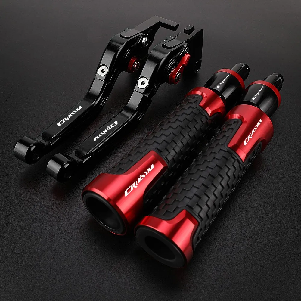 Motorcycle Adjustable CNC Brake Clutch Levers For SYM CRUISYM 300 2017-2018 CRUISYM300 Handlebar Handle Grip Ends Accessories 
Motorcycle Adjustable CNC Brake Clutch Levers For SYM CRUISYM 300 2017-2018 CRUISYM300 Handlebar Handle Grip Ends Accessories