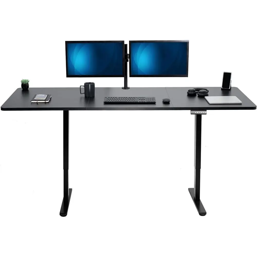 30 Inch Dual Motor Electric Standing Desk with Memory Controller, Black E2B Series
30 Inch Dual Motor Electric Standing Desk with Memory Controller, Black E2B Series