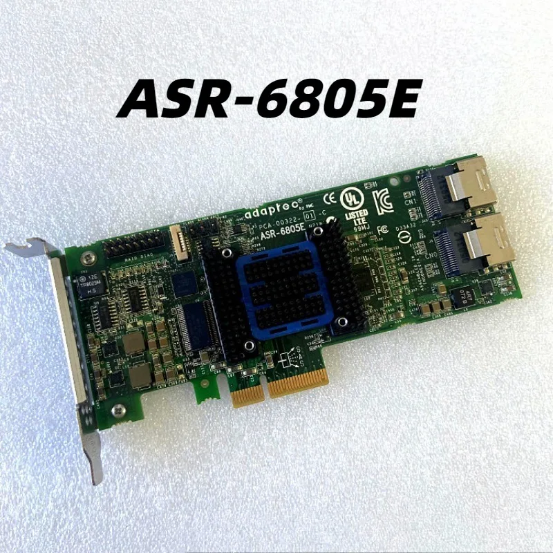 ASR-6805E R5 6GB/s RAID Controller PCI-E X8 Storage Card Fast Speed
ASR-6805E R5 6GB/s RAID Controller PCI-E X8 Storage Card Fast Speed