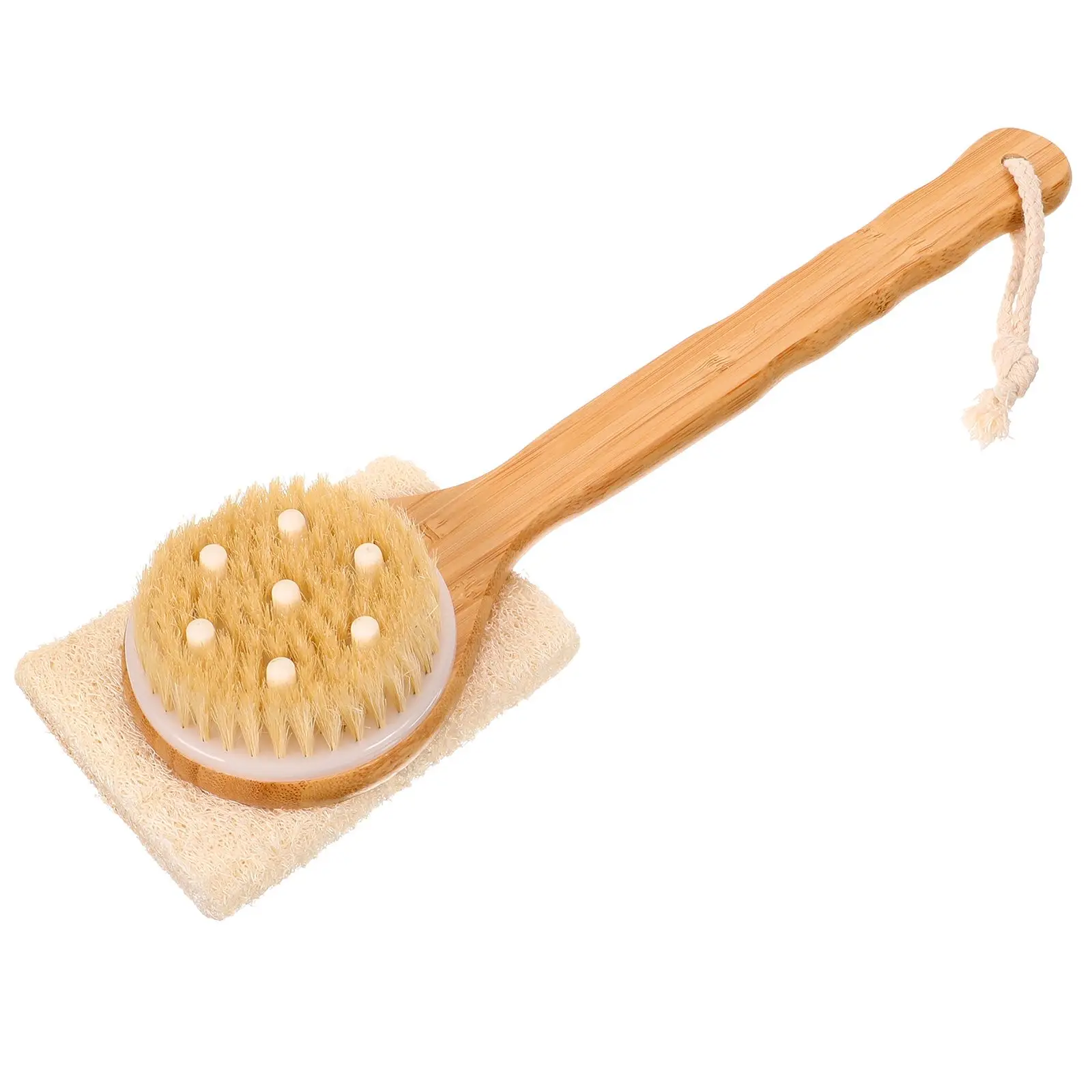 Loofah Bamboo H Body Cleaning Shower Foot Scrubber Long H Loofah Sponge Bath Brush Home Bath Body Wash Brush
Loofah Bamboo H Body Cleaning Shower Foot Scrubber Long H Loofah Sponge Bath Brush Home Bath Body Wash Brush