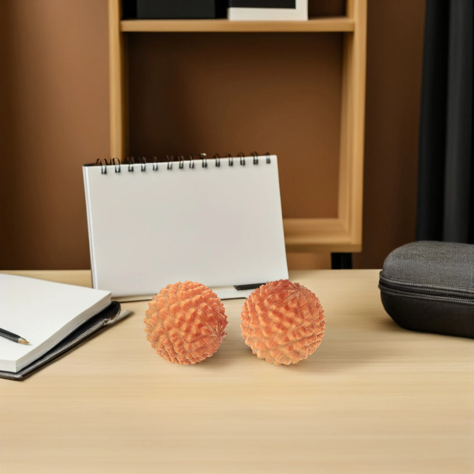 2 шт. текстурированный массажный шарик для рук, деревянный ролик в стиле дуриана для улучшения циркуляции захвата, компактный терапевтический инструмент для ежедневного использования
2 шт. текстурированный массажный шарик для рук, деревянный ролик в стиле дуриана для улучшения циркуляции захвата, компактный терапевтический инструмент для ежедневного использования