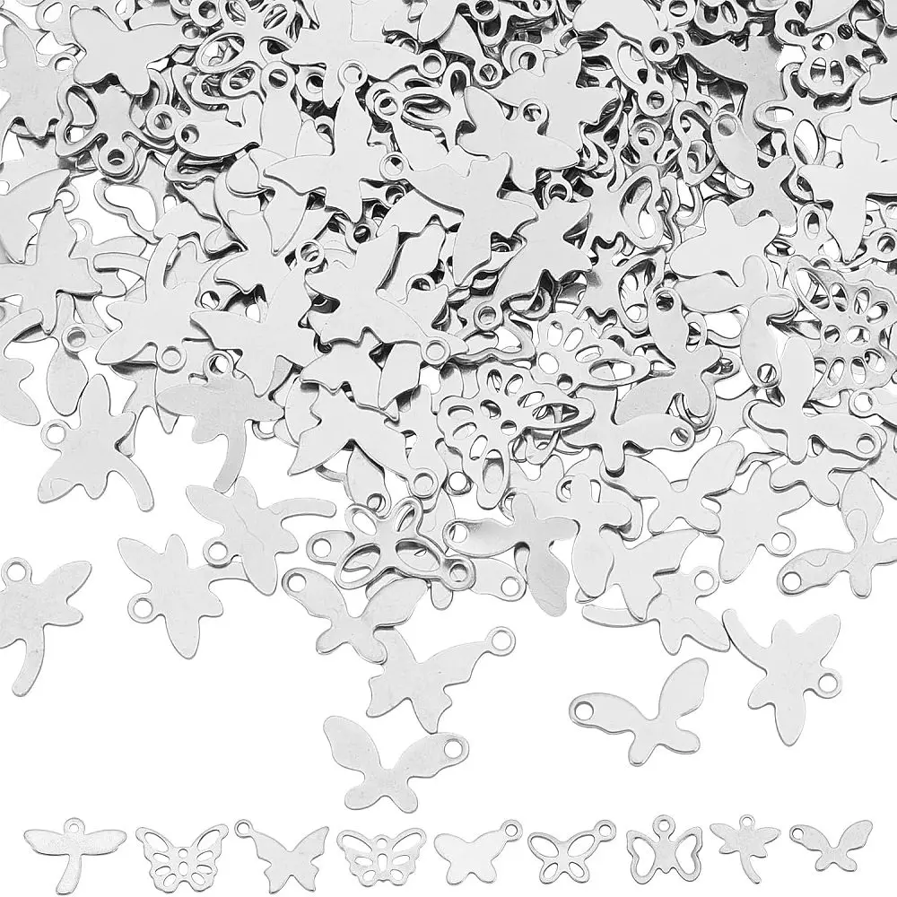 540Pcs 9 Style 201 Stainless Steel Charms Laser Cut Stainless Steel Color 60pcs/style
540Pcs 9 Style 201 Stainless Steel Charms Laser Cut Stainless Steel Color 60pcs/style